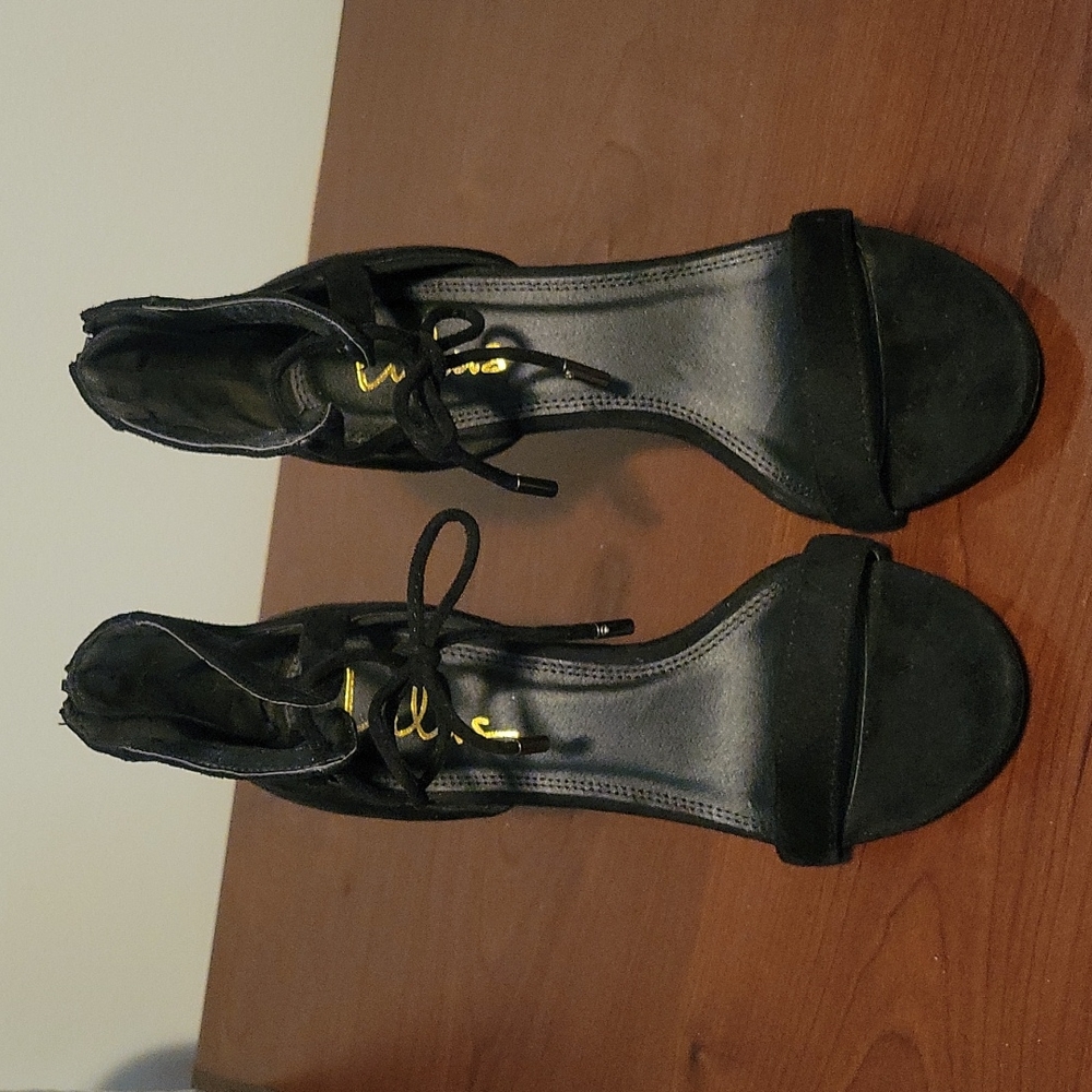Lulu's Velvet Heels